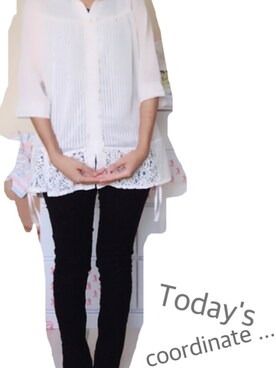 二宮もかさんのコーディネート