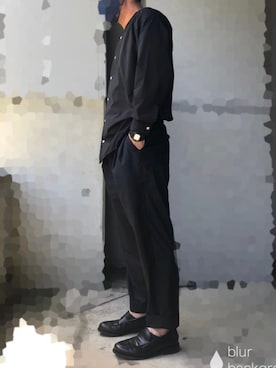 「EN ROUTE（アンルート）のアイテム（シャツ/ブラウス）」を使った、ゆうき。さん（メンズ・176cm）の春コーディネート
