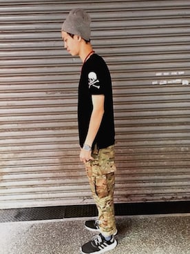 陳韋恩さん（メンズ・178cm）の秋コーディネート