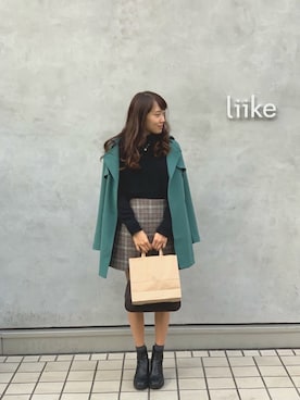 kasumiさん（レディース・156cm）の秋コーディネート