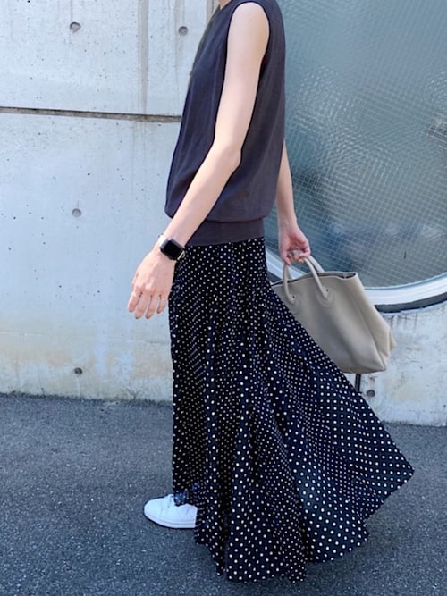 IENA（イエナ）の「コットン麻ノースリーブプルオーバー◇（ニット