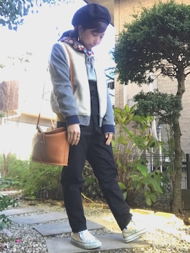 サトウナナミさん(レディース・154cm)の冬コーディネート