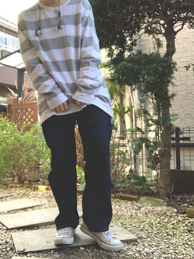 サトウナナミさん（レディース・154cm）の秋コーディネート