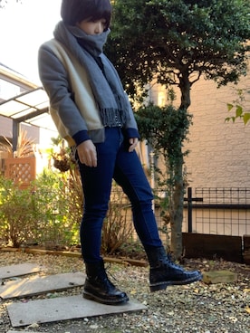 サトウナナミさん(レディース・154cm)の冬コーディネート