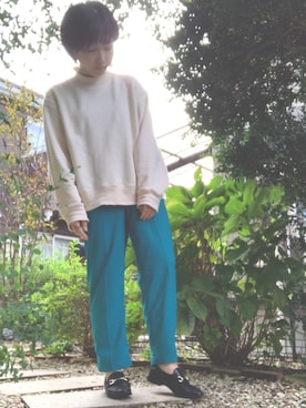 サトウナナミさん（レディース・154cm）の秋コーディネート