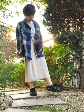 サトウナナミさん（レディース・154cm）の秋コーディネート