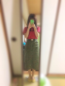 しまむら シマムラ のポロシャツを使ったレディース人気ファッションコーディネート Wear