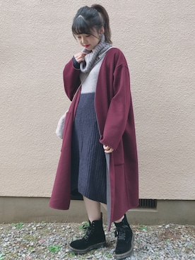 marieさん（レディース・158cm）の秋コーディネート