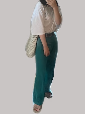 「RETOROGIRL」｜tamaさん（レディース・154cm）の夏コーディネート