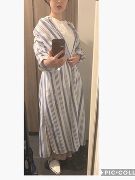 「ORiental TRaffic（オリエンタルトラフィック）のアイテム（ローファー）」を使った、ももさん（レディース・150cm）の春コーディネート