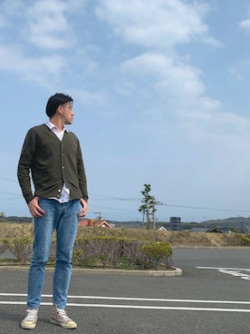 やすぺさん（メンズ・185cm）の春コーディネート