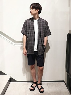 fujimoさん（メンズ・175cm）の夏コーディネート