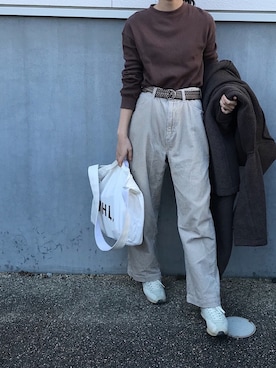 hさん(レディース・165cm)の冬コーディネート