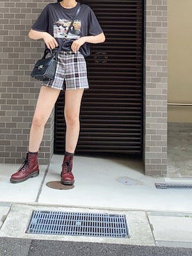「PRIVATE LABEL（プライベートレーベル）のアイテム（バッグ）」を使った、hさん（レディース・166cm）の秋コーディネート