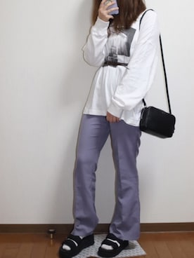 「SHAKA」｜「アイテム（その他）」を使った、Cocco🐣さん（レディース・157cm）の春コーディネート