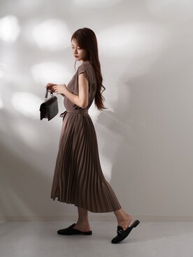 「kicuri（キクリ）のアイテム」を使った、kicuri / キクリさん（レディース・155cm）の夏コーディネート