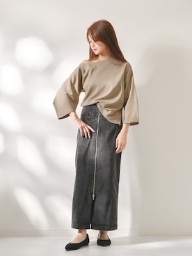 「kicuri（キクリ）のアイテム」を使った、kicuri / キクリさん（レディース・155cm）の夏コーディネート