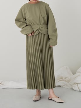 「kicuri（キクリ）のアイテム」を使った、kicuri / キクリさん（レディース・155cm）の秋コーディネート