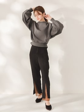 「kicuri（キクリ）のアイテム」を使った、kicuri / キクリさん（レディース・155cm）の秋コーディネート