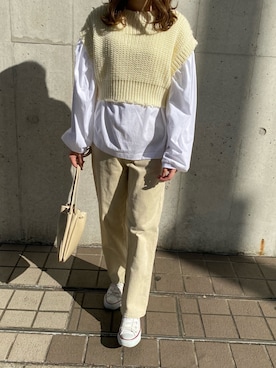 「kicuri（キクリ）のアイテム」を使った、kicuri / キクリさん（レディース・155cm）の秋コーディネート