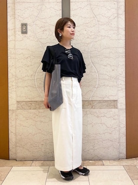 006963さん（レディース・154cm）の春コーディネート