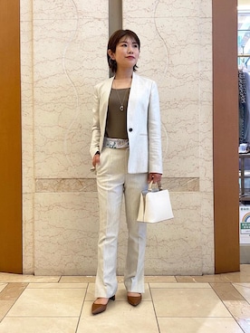 006963さん（レディース・154cm）の春コーディネート