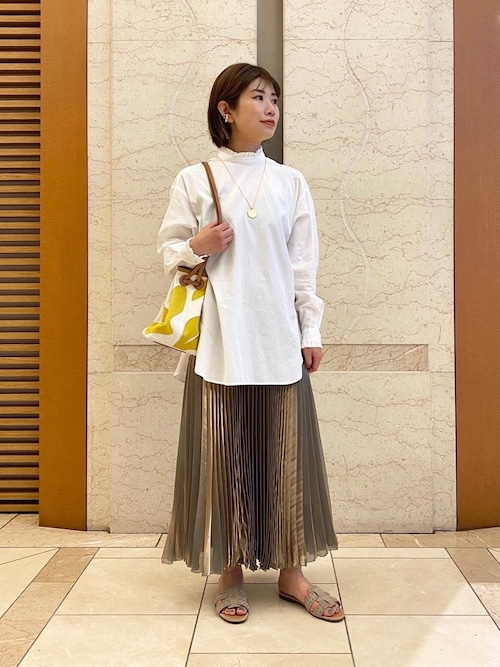 ★新品★UNITEDARROWS UWMF P GLITTER プリーツスカート UNITED ARROWS（ユナイテッドアローズ）の「UWFM P GLITTER