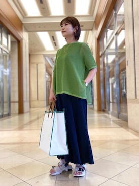 006963さん（レディース・154cm）の夏コーディネート