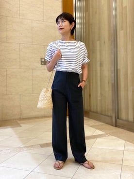 006963さん（レディース・154cm）の夏コーディネート