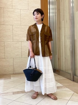 006963さん（レディース・154cm）の夏コーディネート