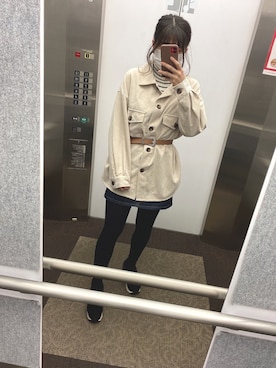 yum🐹🐻さん（レディース・158cm）の春コーディネート