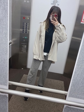 yum🐹🐻さん（レディース・158cm）の春コーディネート