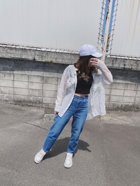 yum🐹🐻さん（レディース・158cm）の春コーディネート