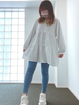 yum🐹🐻さん（レディース・158cm）の春コーディネート