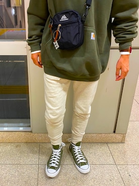 「袖出し」｜ma--bouさん（メンズ・175cm）の春コーディネート