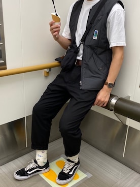 「Gregory」｜「アイテム（その他アウター）」を使った、ma--bouさん（メンズ・175cm）の夏コーディネート