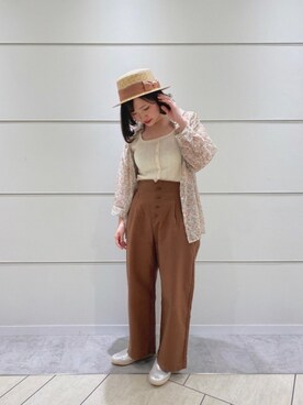 ayamiさん（レディース・153cm）の春コーディネート