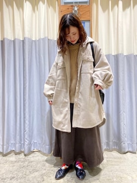 ayamiさん(レディース・153cm)の冬コーディネート