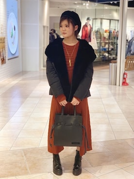 ayuさん(レディース・156cm)の冬コーディネート