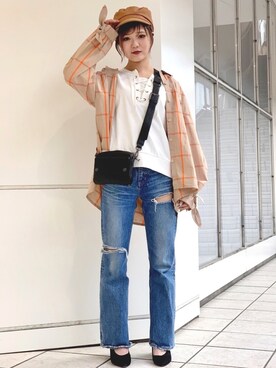 ayuさん（レディース・156cm）の春コーディネート