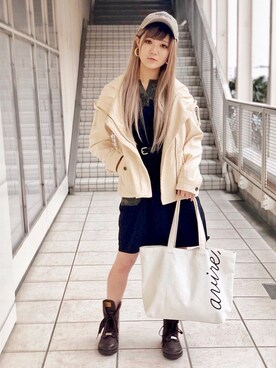 ayuさん（レディース・156cm）の春コーディネート