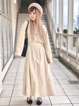 ayuさん（レディース・156cm）の春コーディネート