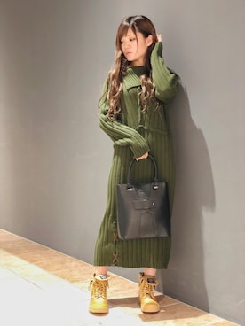 ayuさん（レディース・156cm）の冬コーディネート