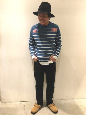 「アクティブ」｜SAKUMAさん（メンズ・170cm）の冬コーディネート