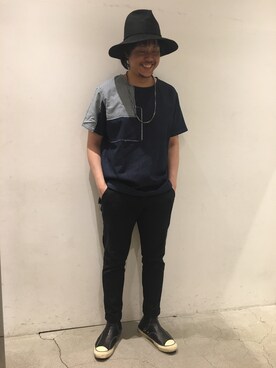 「さんぽ」｜SAKUMAさん（メンズ・172cm）の夏コーディネート