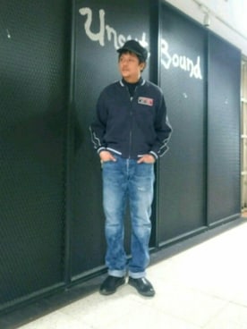 「さんぽ」｜SAKUMAさん（メンズ・170cm）の冬コーディネート