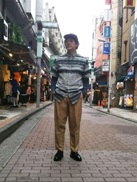 「Billy Reid  （ビリーリード）のアイテム」を使った、SAKUMAさん（メンズ・170cm）の夏コーディネート