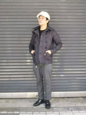 「FULLCOUNT（フルカウント）のアイテム（ジャケット/アウター）」を使った、SAKUMAさん（メンズ・170cm）の秋コーディネート