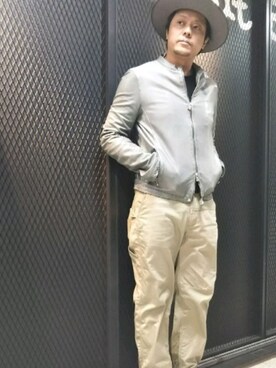 「uncut bound」｜「アイテム（ジャケット/アウター）」を使った、SAKUMAさん（メンズ・170cm）の冬コーディネート