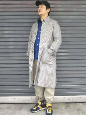 「HAVERSACK（ハバーザック）のアイテム（ジャケット/アウター）」を使った、SAKUMAさん（メンズ・170cm）の冬コーディネート
